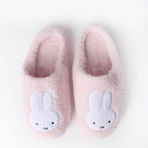 Miffy Sherpa Slippers - Pink BNWT